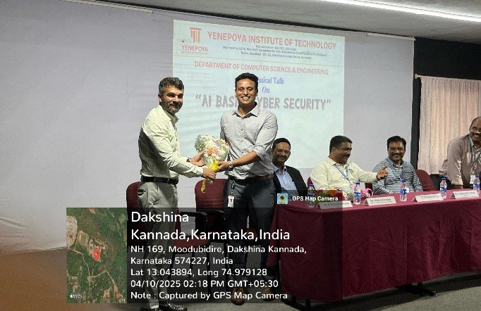 Technical Talk on AI based Cyber Security